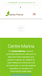 Mobile Screenshot of centre-marina.com